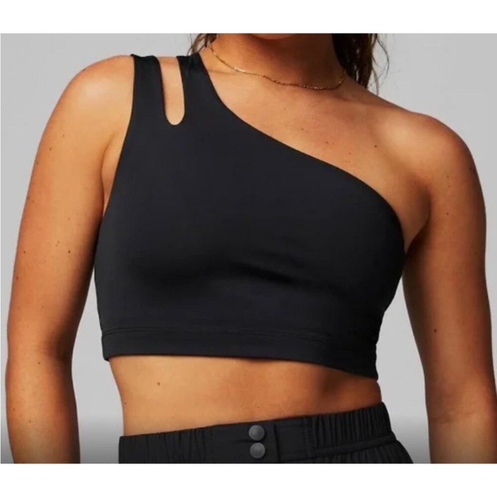 fabletics | one shoulder sports bra